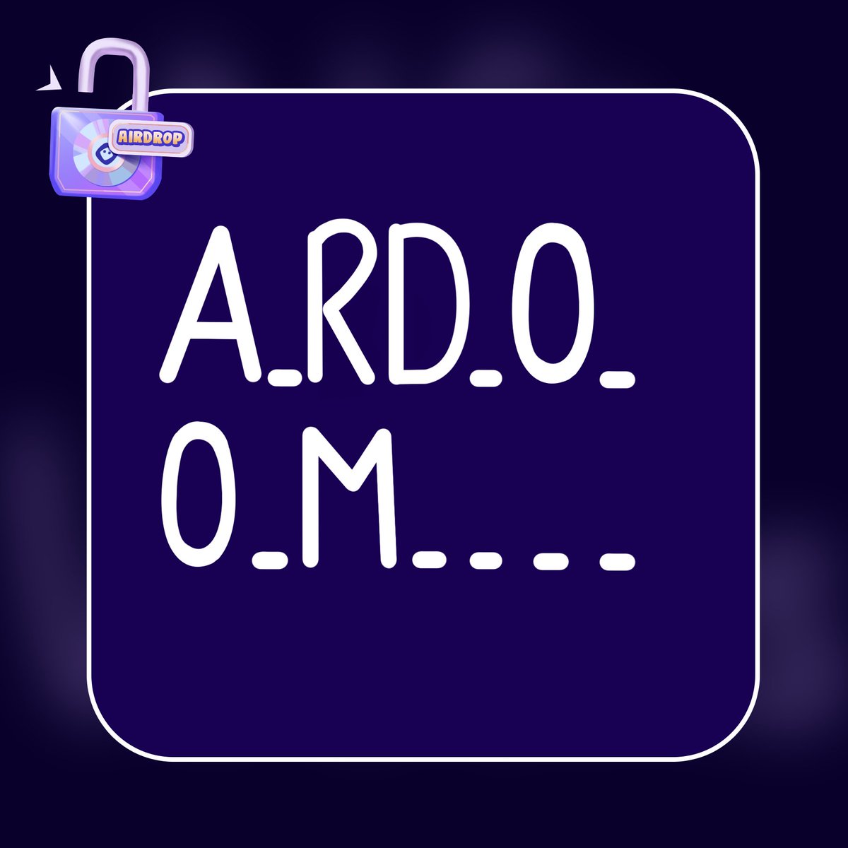 A, R, O. Now D

You know what to do: monai.gg/nft

Some mint letters

Some mint history