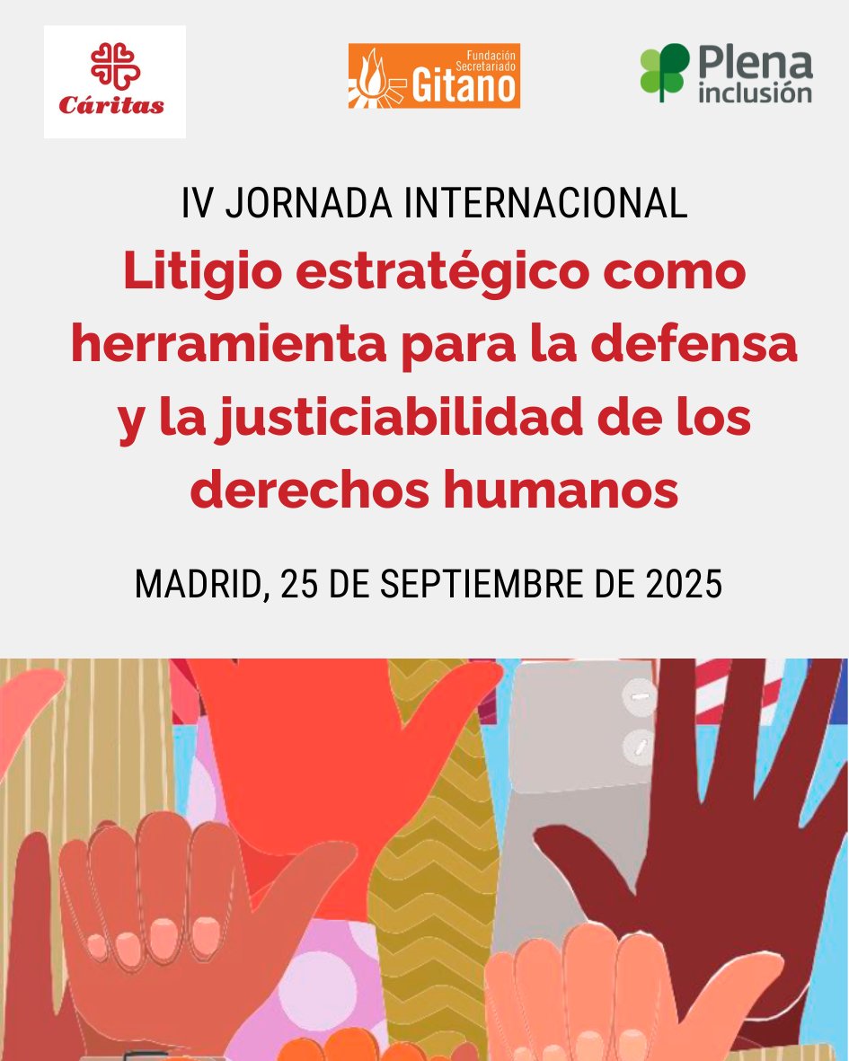 🍀 ¡Septiembre llega cargado de citas clave!
Plena inclusión organiza 4 eventos abiertos y gratuitos para impulsar derechos en:
👶 Atención temprana.
📚 Educación inclusiva.
 📢Acceso a la información.
⚖️ Justicia.

⬇️ Enlace: plenainclusion.org/noticias/atenc…
#EducaciónInclusiva #Justicia