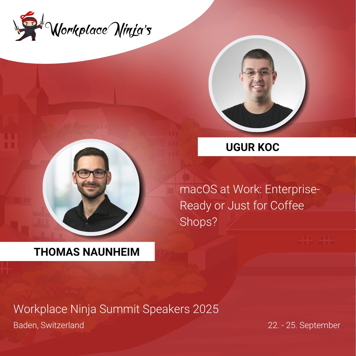 macOS at Work: Enterprise-Ready or Just for Coffee Shops?
Join Ugur Koc and Thomas Naunheim as they debunk the myths and show how to make macOS a first-class citizen in your Microsoft Intune environment.

#WPNinjaS