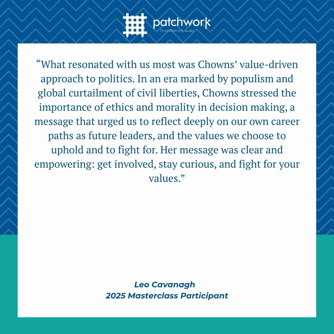 Patchwork Foundation (@ukpatchwork) on Twitter photo Leo Cavanagh, a Masterclass participant, reflects on his session with <a href="/EllieChowns/">Ellie Chowns</a> MP. From electoral reform to environmental justice, he shares insights on what it takes to lead with conviction today.
📖 Read via the link in our bio! #MasterclassProgramme Leo Cavanagh, a Masterclass participant, reflects on his session with <a href="/EllieChowns/">Ellie Chowns</a> MP. From electoral reform to environmental justice, he shares insights on what it takes to lead with conviction today.
📖 Read via the link in our bio! #MasterclassProgramme