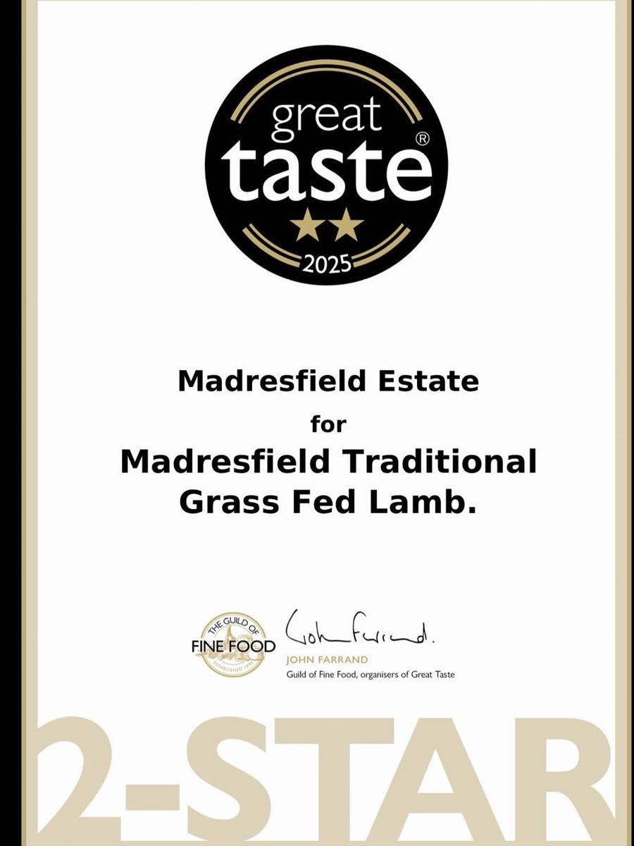 🎉 Celebrating Local Success! 🎉

A huge congratulations to the team at Madresfield Butchers &amp; Grill in Malvern, who are making headlines for all the right reasons…

🔗 pershorepatty.com/2025/08/07/mad…

<a href="/GoodFoodGuideUK/">The Good Food Guide</a> <a href="/guildoffinefood/">Guild of Fine Food</a> <a href="/VisitWorcs/">Visit Worcestershire</a>