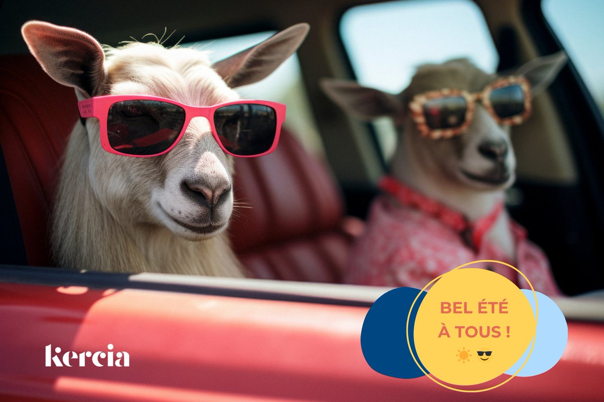 kercia_solution's tweet image. Hello c’est Sara, la voix des réseaux de KERCIA 👋

Petite pause estivale bien méritée, notre profil sera donc en mode sieste en août💤

Rdv en septembre pour un max d’actus ! 🚀

Et si vous croisez un lama en tongs sur la plage… Partagez-nous la photo, on adore à la Com ! 🦙😂