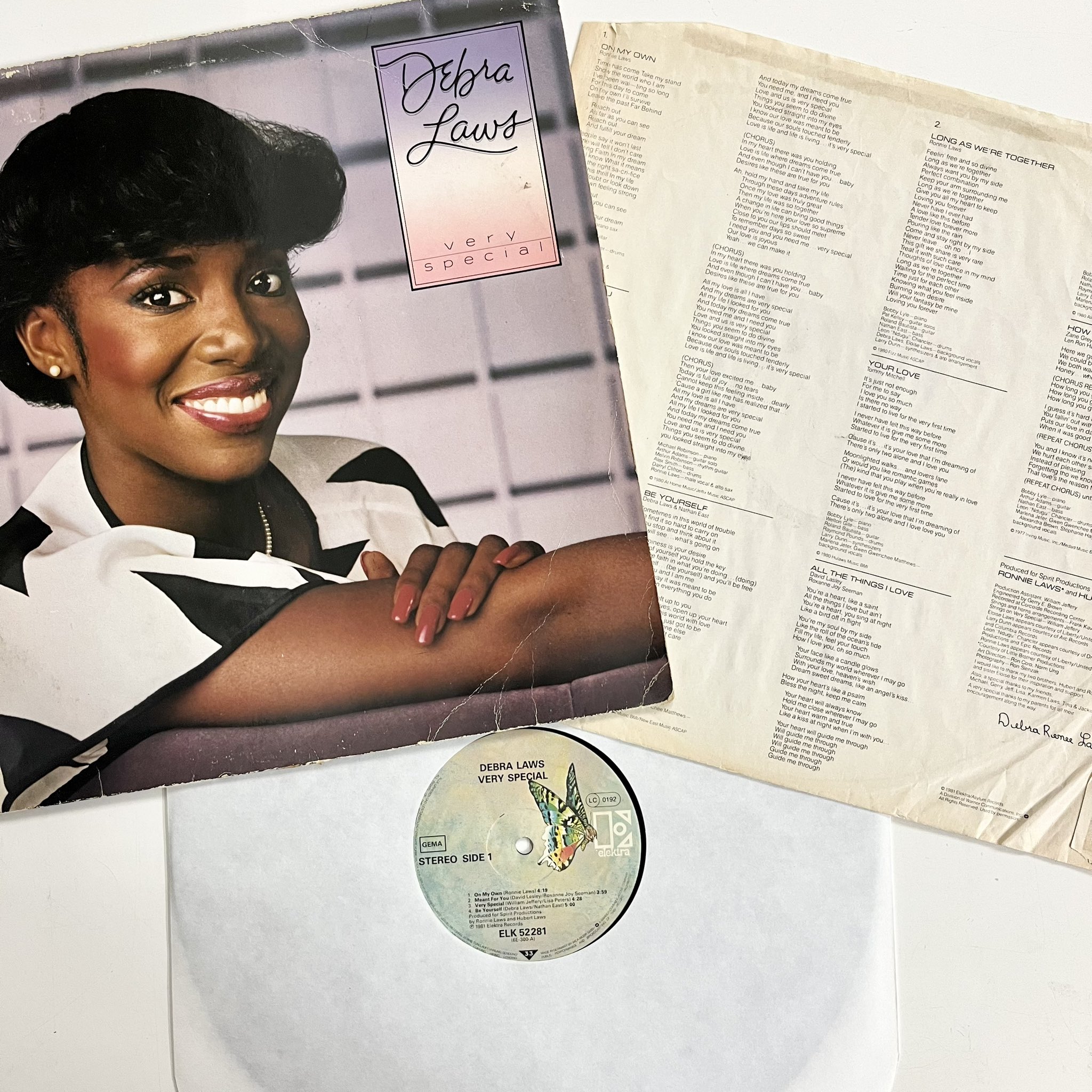 ⭐︎USオリジナル盤⭐︎ Debra Laws / Very Special Debra Laws – Very Special – Vinyl (LP, Album, Promo), 1981