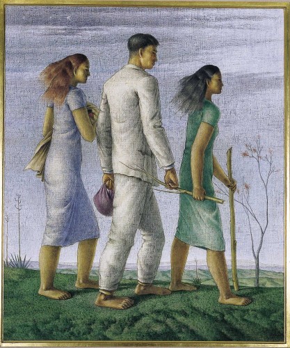 40Cesarramon's tweet photo. Héctor poleo pintor venezolano "figuras caminando" https://t.co/WZXTm0YUfe