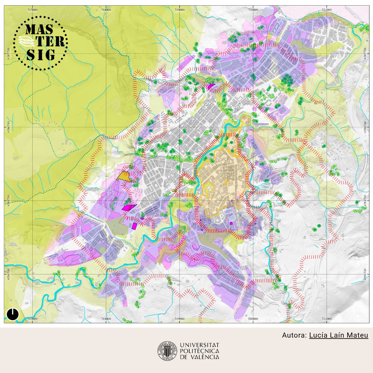 URBATIC's tweet photo. Análisis espacial aplicado al turismo rural en Alcoy  Trabajo desarrollado por Lucía Laín Mateu en nuestro Máster en SIG aplicados al Urbanismo, el Territorio y el Paisaje de la Universitat Politècnica de València (UPV).  
Conoce más en: https://t.co/isv2fEHnCi https://t.co/mrDHJbd5v8