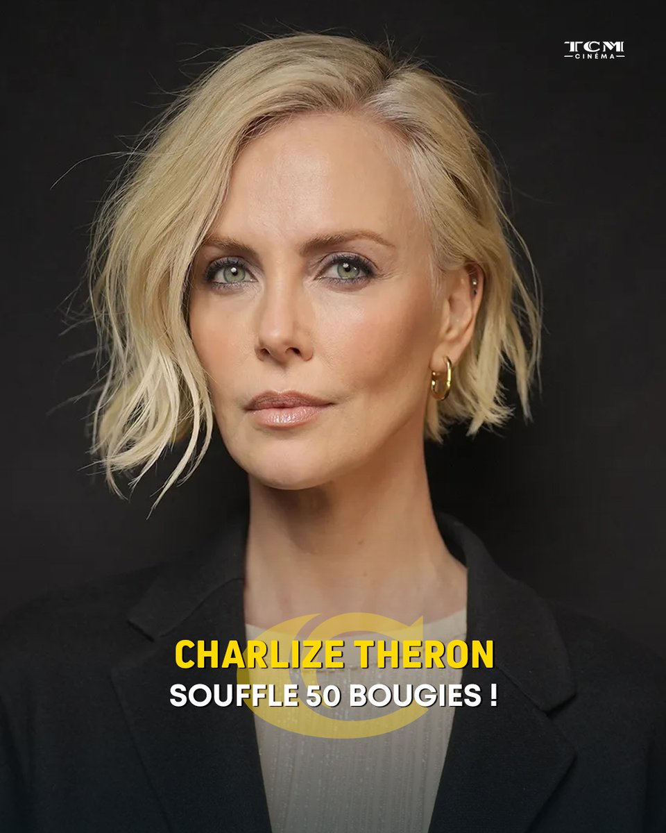 C’est l’anniversaire de Charlize Theron ! 🎉 50 ans de grâce, de force et de talent avec une carrière marquée par des rôles inoubliables. ✨

Dans quel film l’avez-vous préférée ? 🎬 

#Cinéma #Film #CharlizeTheron #Anniversaire #Furiosa #TCMCinéma #Actrice #MadMax #Hollywood