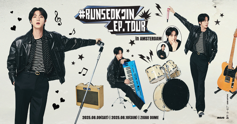 Ticketmaster NL (@ticketmaster_nl) on Twitter photo 🐟 ARMY! A limited number of tickets will be released today at 4PM for the #RUNSEOKJIN_EP.TOUR at <a href="/ZiggoDome/">Ziggo Dome</a> in Amsterdam on 9 and 10 August. Don’t miss your chance to see #Jin live!
📆 9 & 10 August 2025
📍 Ziggo Dome, Amsterdam
🎫 Extra tickets are available at 4PM via 🐟 ARMY! A limited number of tickets will be released today at 4PM for the #RUNSEOKJIN_EP.TOUR at <a href="/ZiggoDome/">Ziggo Dome</a> in Amsterdam on 9 and 10 August. Don’t miss your chance to see #Jin live!
📆 9 & 10 August 2025
📍 Ziggo Dome, Amsterdam
🎫 Extra tickets are available at 4PM via