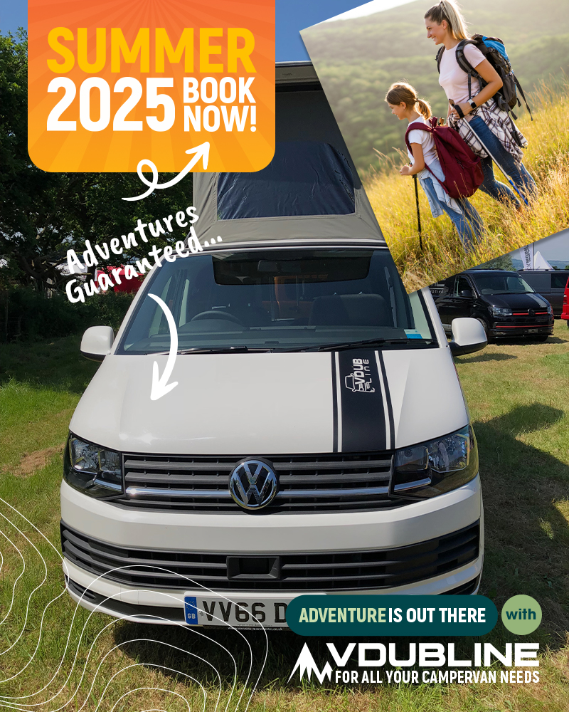 vdubline's tweet image. 🚐 Adventures guaranteed this summer with a VW campervan from Vdubline! 🌞🌍
Whether it’s coastlines, countryside, or campfires – the open road is calling.
👉 Book now: vdubline.com/campervan-hire
#Vdubline #VWCampervanHire #SummerAdventures #HitTheRoad #FreedomToExplore