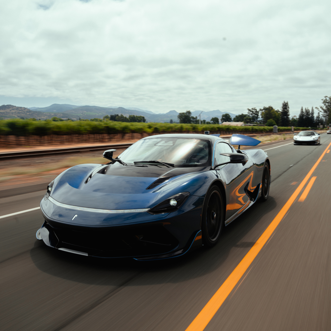 Early start, empty lanes. 

Battistas take the road before sunrise.

#AutomobiliPininfarina #BattistaRaduno #Battista #OwnerExperience #DreamCarsMadeReal