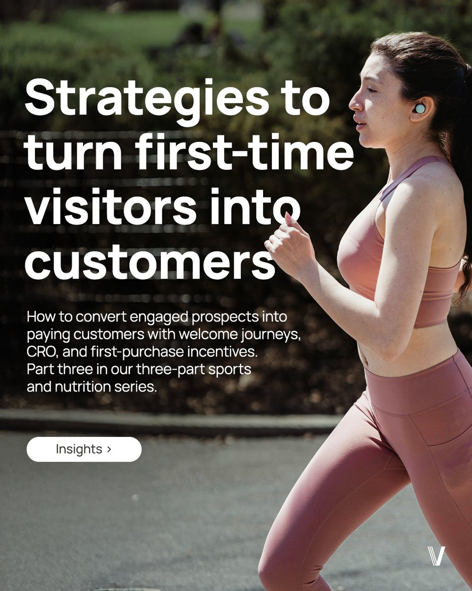 Conversions that count – Strategies to turn first-time visitors into customers 🛍️ 🤝

Turning first-time visitors into buyers requires a combination of nurture, optimisation and smart incentives 👀

Learn more 👉 &gt;&gt; bit.ly/45xpnB7