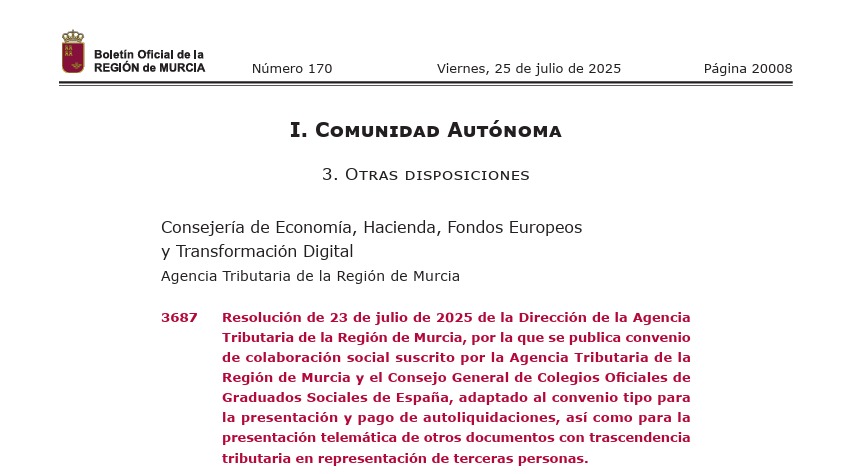 🔊El CGGSESPAÑA ha firmado un nuevo convenio de colaboración con la ATRM

¿Cómo adherirse? consulta la web cgsalmeria.com/publicaciones/…