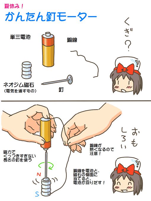 売れのこったブラウン管のおはなし。(1573)

かんたん釘モーター 