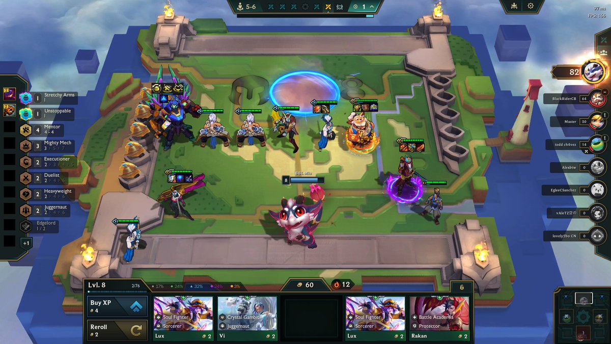 Mi partida mas tranquila

fun fact si el gp con streechy hands mata  + el rfc se da doble de rango y alcanza la backline despues de una kill