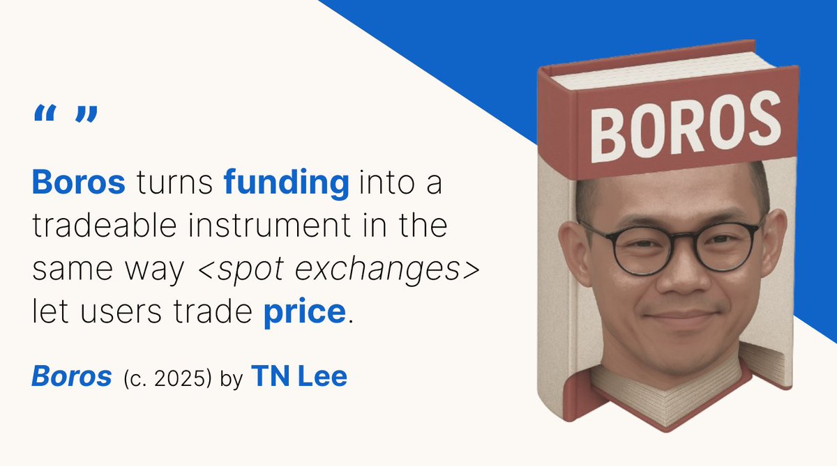 Pendle全新产品 <a href="/boros_fi/">Boros</a> 上线，首天交易量$15M、OI未平仓量$36M，造市LP金库500％年化一开门即爆额…

推上落落长文不少，V偏要挑战三分钟内让你搞懂Boros到底是什么，为什么Boros远比PT YT那套玩法简单粗暴爽快😉

一句话：有玩过保证金合约、会使用 <a href="/HyperliquidX/">Hyperliquid</a> 的，就会玩Boros！