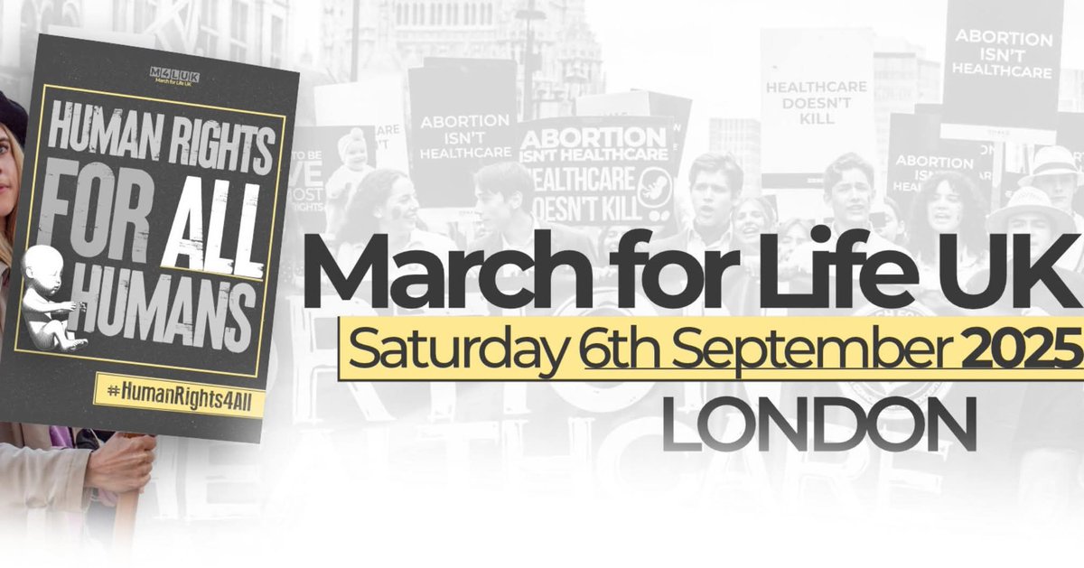 2025 MARCH FOR LIFE

In partnership with SPUC you are invited to join Bishop John Keenan on his coach to London for March for Life UK 2025. 

Departing midnight Friday 5 September from Paisley St Mirin's Cathedral, with a pickup 12.30am at Glasgow St. Andrew's Cathedral.
