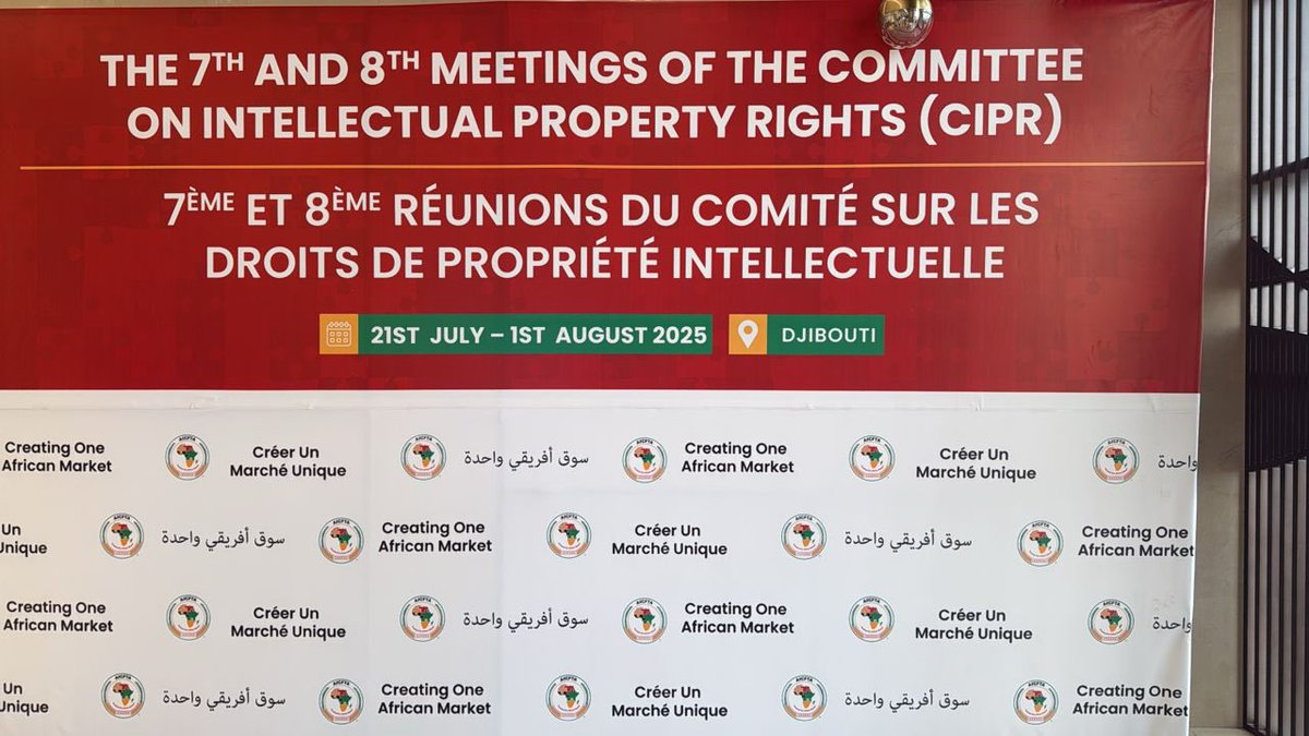 The Gambia leads Africa’s IP future!
At AfCFTA talks in Djibouti, 🇬🇲 serves as First Vice Chair, shaping landmark rules on patents, trademarks &amp; more.
Full story 👉 gambiadaily.gov.gm/index.php/gamb…