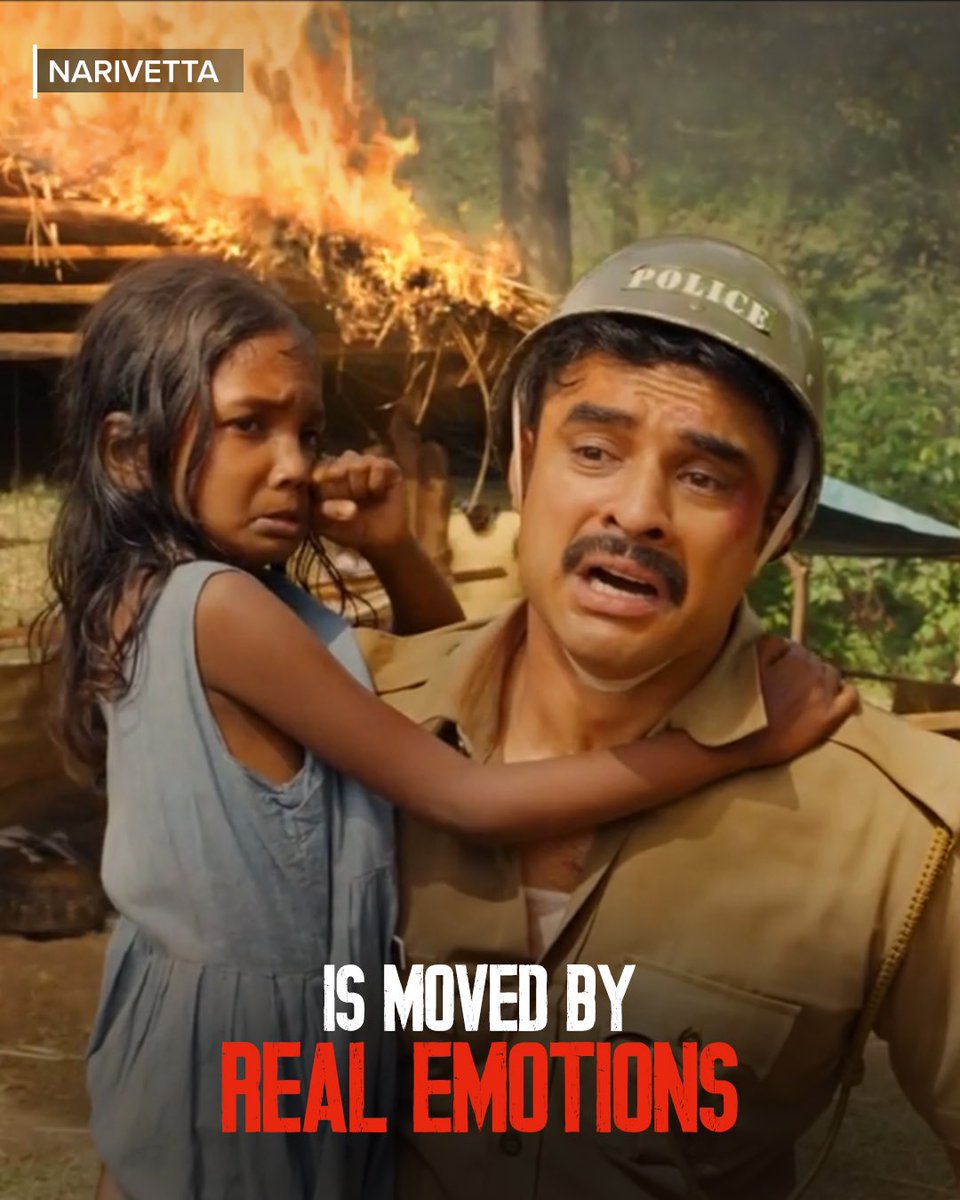 SonyLIV's tweet photo. He stepped forward when it was easier to turn away, and that's what real leaders do!
Watch #Narivetta streaming now on Sony LIV
@ttovino #SurajVenjaramoodu #Cheran #AnurajManohar #AryaSalim #JakesBijoy #SonyLIVSouth https://t.co/hrOQksBZBM