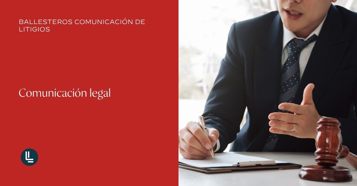 Ballesteros Comunicación de Litigios tweet media