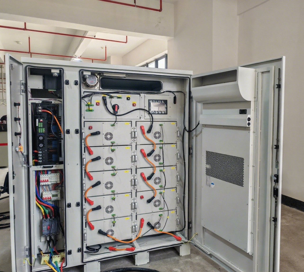 CSITEnergy's tweet image. CSiT 215kWh Air-Cooled Battery Cabinet‌ – ‌smarter, tougher, and built to last!‌ 📷

Click here to know more:csit-energy.com
#EnergyStorage #energystoragebattery #lithiumbatterypack #lithiumionbattery #bess #ESS #batterymanufacturer #lifepo4battery #batterycabinet #215kwh