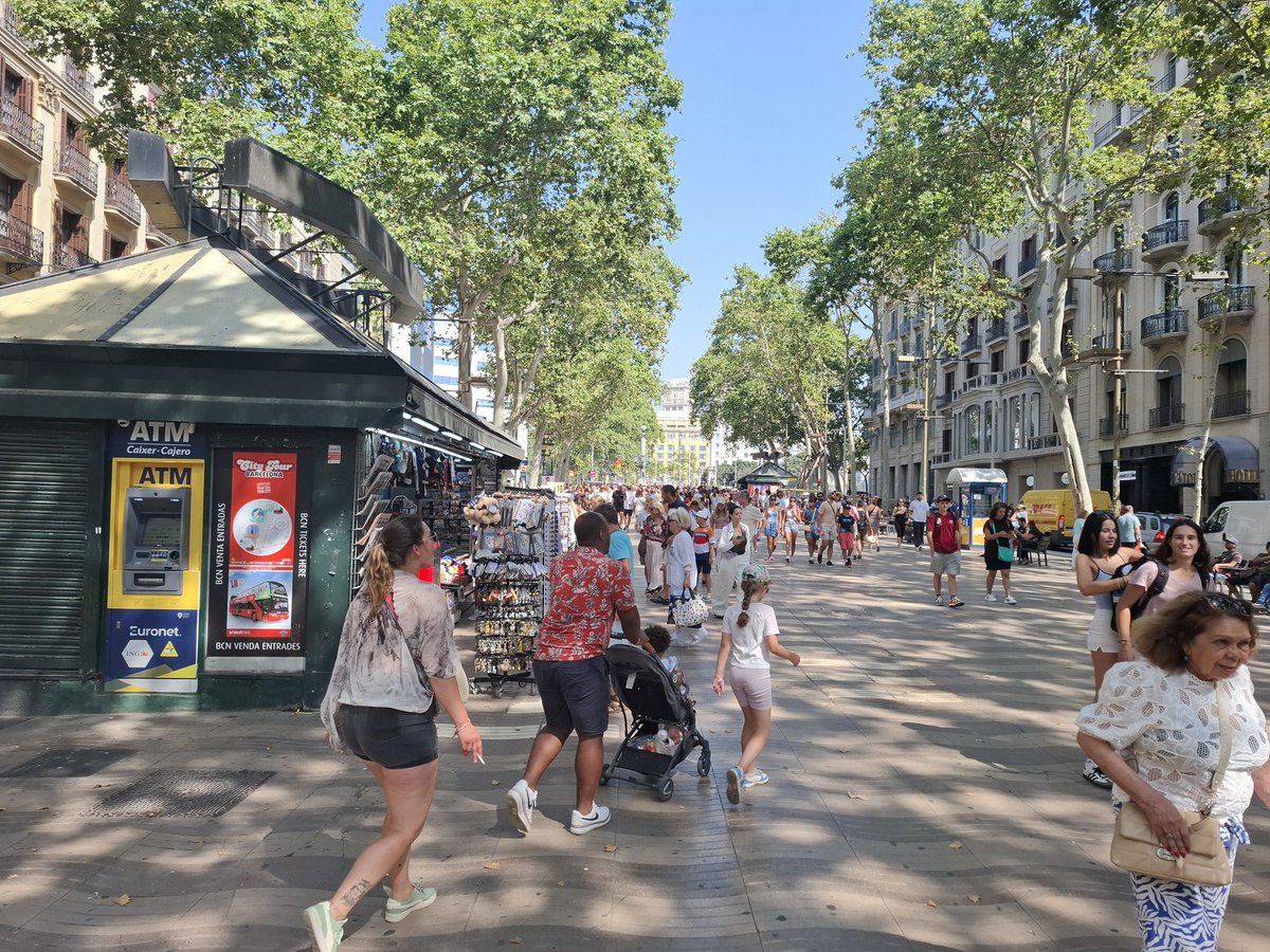 Efkes yn Barcelona omstrune! 🌞😁