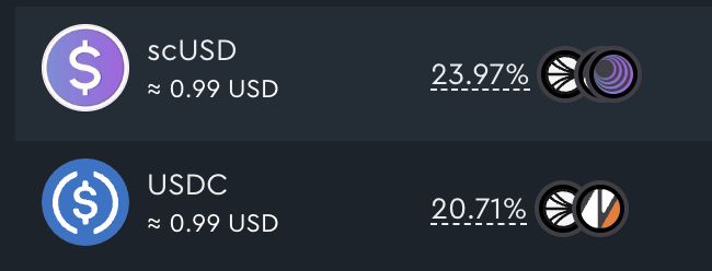 Stables yield are going crazy now 👀
