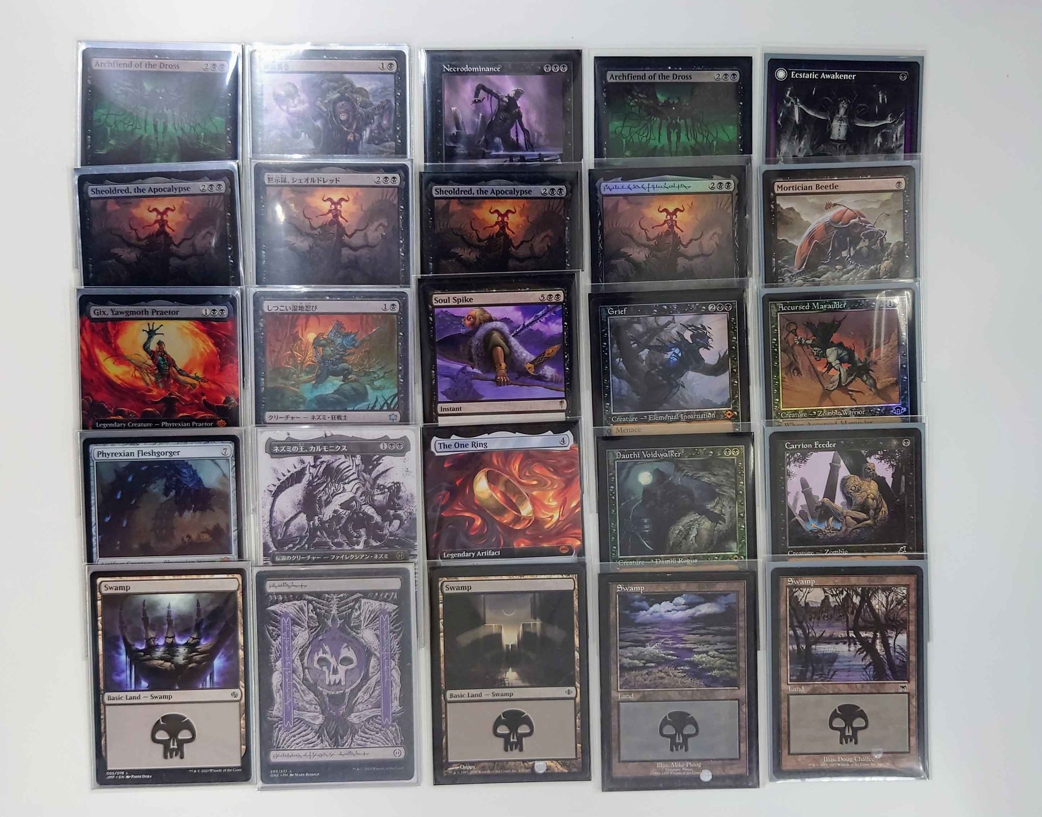 【送料込み】 MTG モダン　黒単　デッキ モダンの新デッキを作る（青黒LO 5～8月）｜ザクⅢ使いの