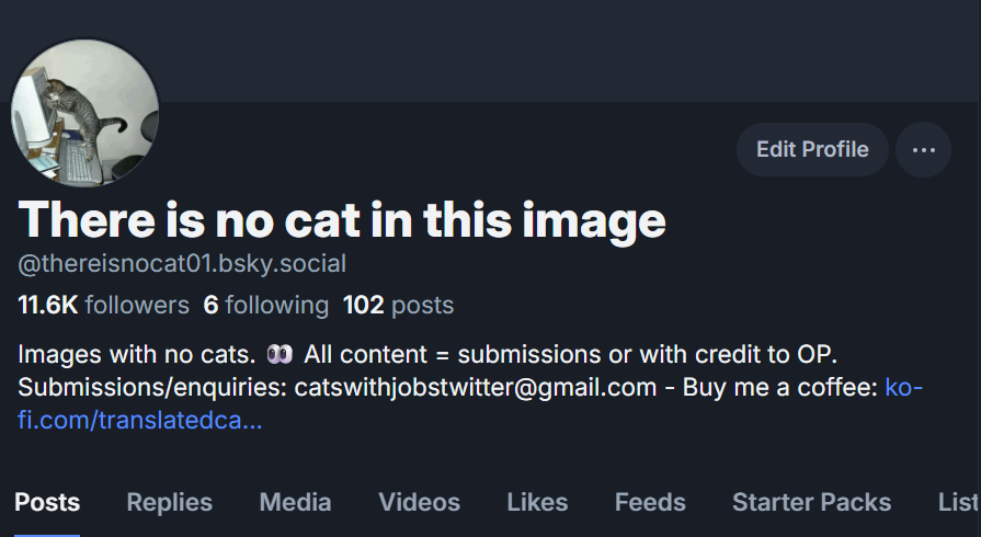 Reminder that I'm also on Bsky and Threads! Find me there if you're on those sites (although twitter is still my main home).