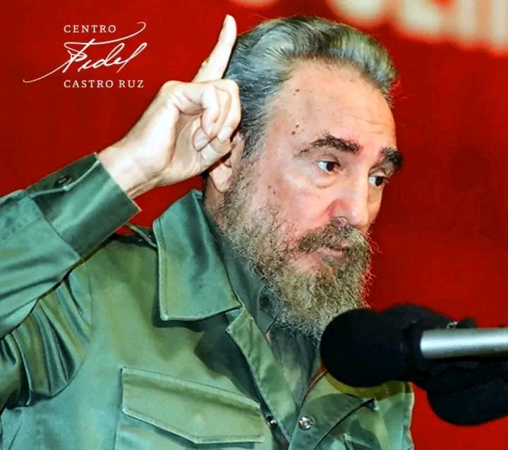 #FidelPorSiempre. "Las cosas mejores que tenemos, lo digo de verdad, las hemos logrado con trabajo político y revolucionario, las hemos logrado a través del desarrollo de la conciencia de los hombres". #100AñosConFidel