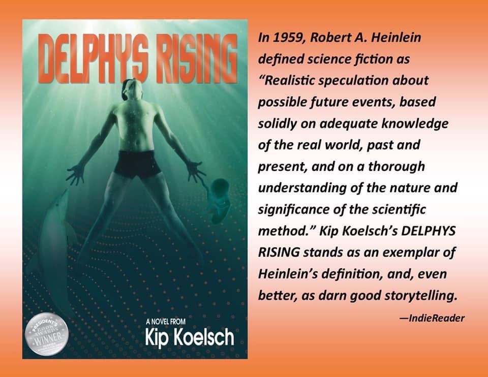 KipAuthor's tweet photo. What happens when a differently intelligent species takes humanity to task for its treatment of the oceans?
DELPHYS RISING: https://t.co/D1YeqfqYW6
#scifibooks #sciencethriller #sciencefiction #ecofiction #differentlyintelligent #ArtificialIntelligence #usnavy #BooksWorthReading https://t.co/RGORpP5FpP