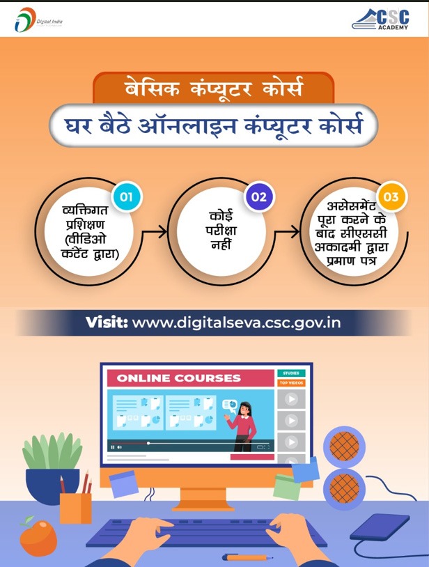 📢 Basic Computer Course – Mega Login Drive | 7th August 2025

Empower yourself with digital skills from the comfort of your home!

Join the Basic Computer Course and take your first step towards digital literacy.

🖥️ Learn Computers at Your Convenience
📅 Date: 7th August 2025