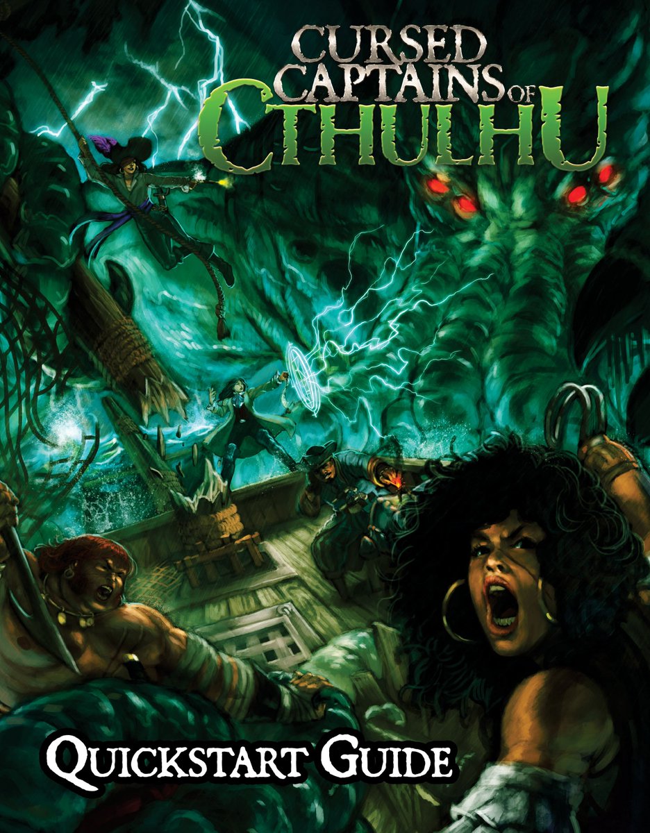 Recién llegado a casa el paquete con lo que compré del juego de rol Cursed Captains of Cthulhu, me extraña no haber recibido el básico en PDF, ¿alguien ha participado en esto y lo tiene? Lo reclamé, pero de momento ni caso...