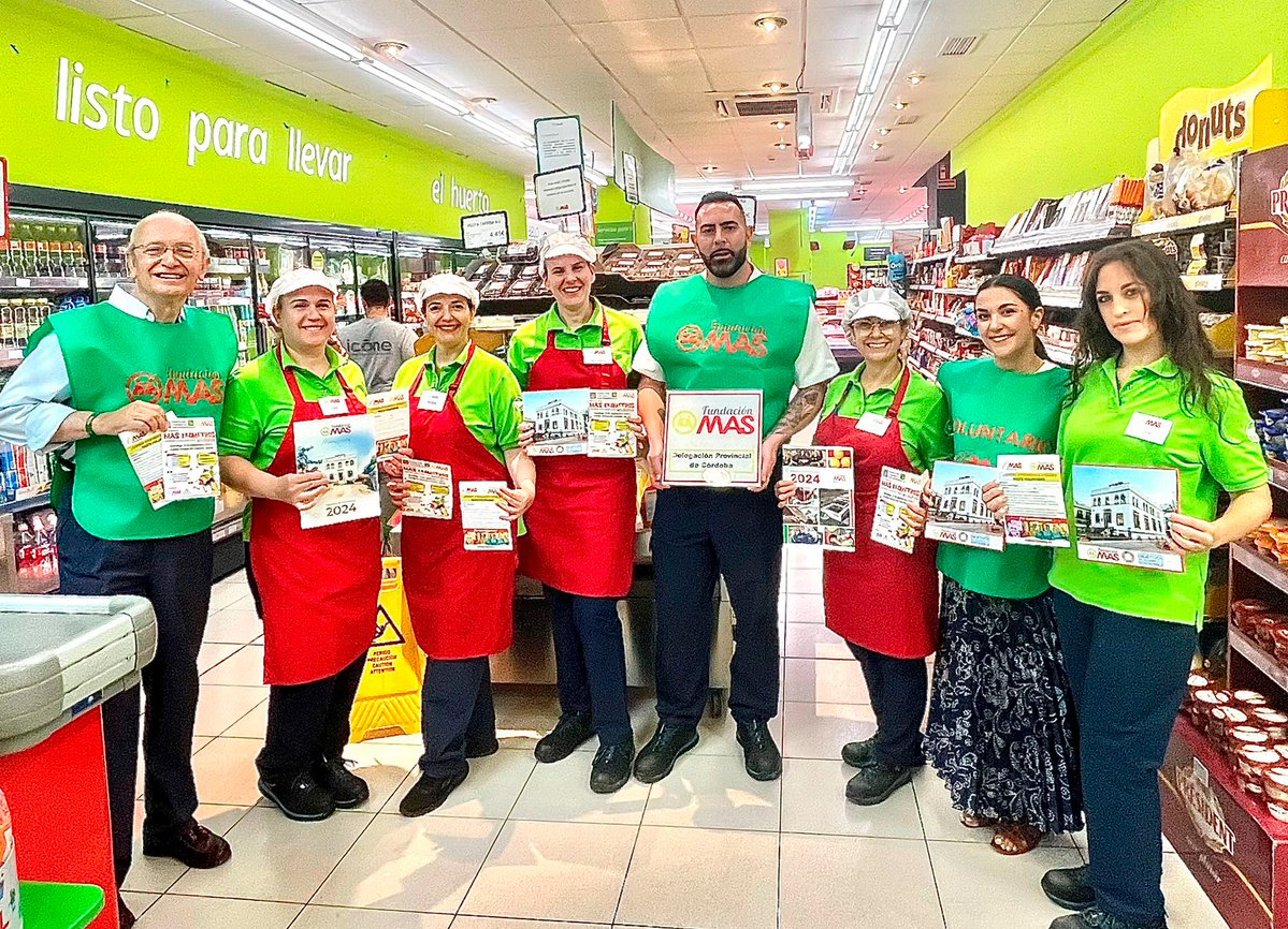 Fundación MAS (@somosfundmas) on Twitter photo 📌¡Fundación MAS está en Córdoba! Desde hoy puedes acercarte al <a href="/SupermercadoMAS/">Supermercados MAS</a> de la avenida Ronda de los Tejares, 6 en #Córdoba capital y conocer más sobre nuestros programas de obra social, formación, vida saludable y voluntariado.
¡Pregunta en línea de caja y súmate! 📌¡Fundación MAS está en Córdoba! Desde hoy puedes acercarte al <a href="/SupermercadoMAS/">Supermercados MAS</a> de la avenida Ronda de los Tejares, 6 en #Córdoba capital y conocer más sobre nuestros programas de obra social, formación, vida saludable y voluntariado.
¡Pregunta en línea de caja y súmate!