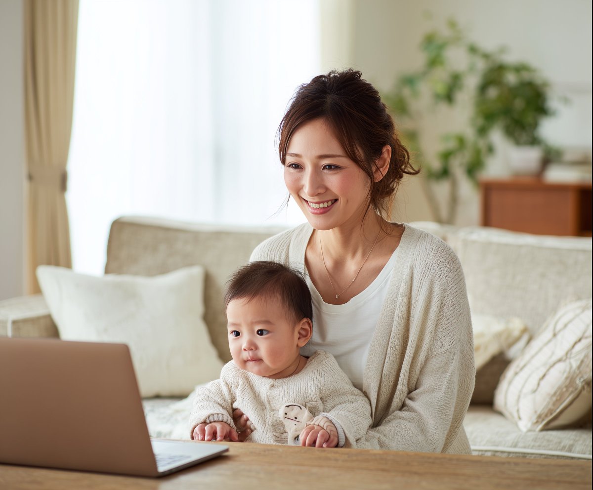 ジュンナ|Webデザイナー (@junna_design) on Twitter photo \ママ向けデザインに使える/
子どもと一緒にオンライン講座を受けるママの素材🤱
【無料配布|商用利用OK】
明日投稿予定のLP制作時に生成したAI素材
2枚まとめて配布します🧺
実はこの素材も十分リアル!で使えるのですが \ママ向けデザインに使える/
子どもと一緒にオンライン講座を受けるママの素材🤱
【無料配布|商用利用OK】
明日投稿予定のLP制作時に生成したAI素材
2枚まとめて配布します🧺
実はこの素材も十分リアル!で使えるのですが