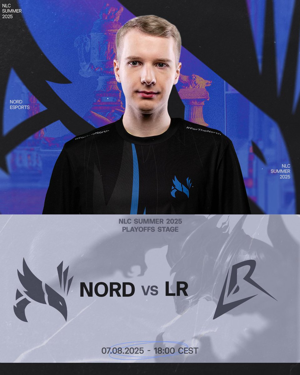 Wake up honey, new NORD vs LR just dropped 🗣️

Last playoffs, we managed to keep the run going, sending the Rats to Lower Bracket - and we are looking to keep it that way 🥱

🆚 <a href="/LosRatoneslol/">LosRatones</a> - 18:00 CEST
#ForTheNorth