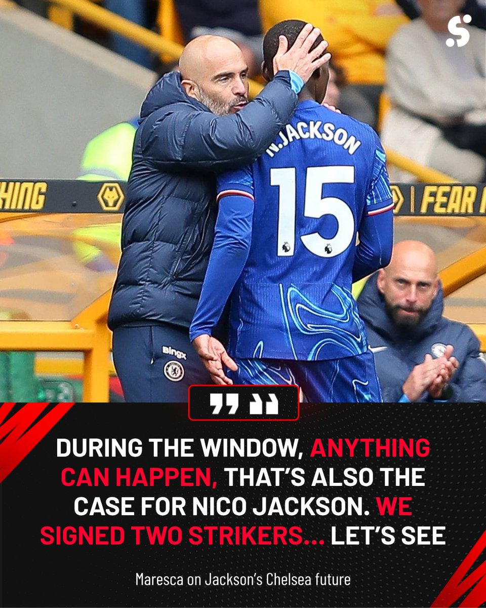 Chelsea boss Enzo Maresca keeps the door open on Jackson’s future...