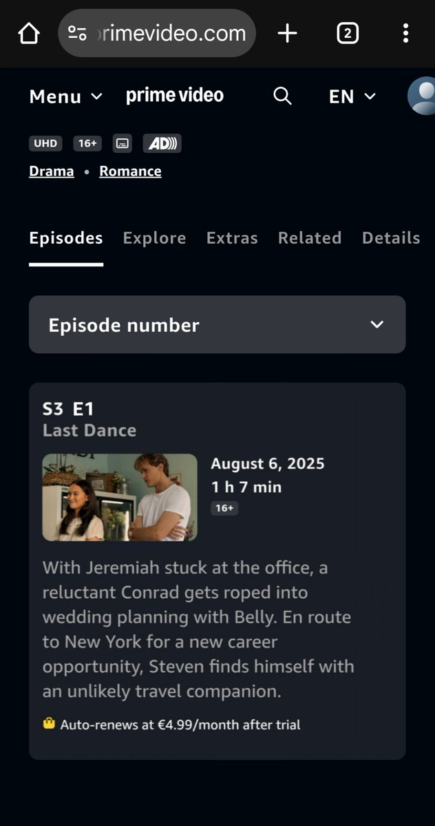 isn't it weird that season 3 only has one episode??#TheSummerITurnedPretty