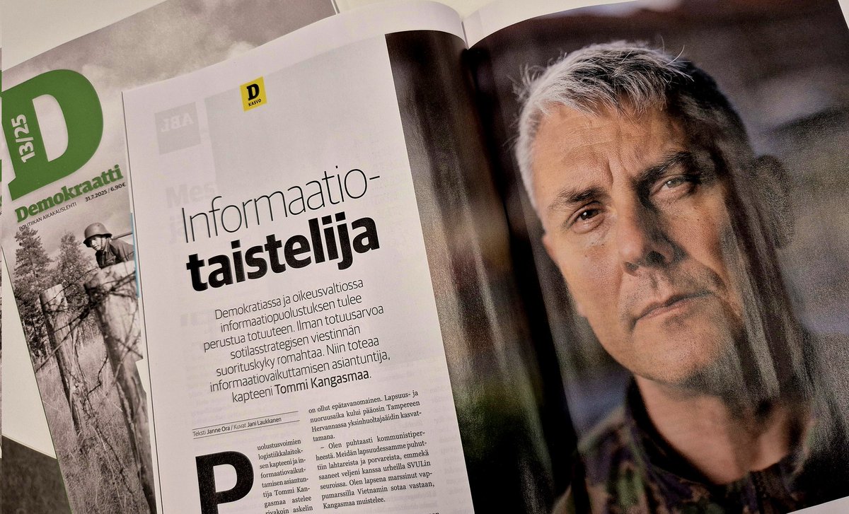 Petri Korhonen (@petri2020) on Twitter photo Mainostankin nyt upouutta <a href="/demokraatti_fi/">Demokraatti</a> printtilehteä: siinä väärien narratiivien ja mielikuvien #informaatiosota trendejä esittelevät muun muassa <a href="/TommiKangasmaa/">Tommi Kangasmaa</a> ja <a href="/P_Kallioniemi/">Pekka Kallioniemi</a>. Mainostankin nyt upouutta <a href="/demokraatti_fi/">Demokraatti</a> printtilehteä: siinä väärien narratiivien ja mielikuvien #informaatiosota trendejä esittelevät muun muassa <a href="/TommiKangasmaa/">Tommi Kangasmaa</a> ja <a href="/P_Kallioniemi/">Pekka Kallioniemi</a>.