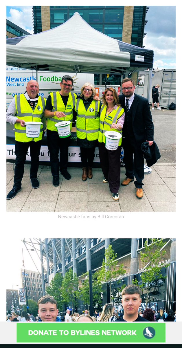 NUFC Fans Foodbank (@nufcfoodbank) on Twitter photo 🚨New Volunteers & Your Continued Support Needed In 2025/26 🙏 🏁
📰A clarion call from Big <a href="/BillCorcoran5/">Bill Corcoran</a> for our #GenerousGeordies to continue your amazing support of the @NUFCFoodBank this season & for new volunteers to join us to help the good people of Newcastle via our 🚨New Volunteers & Your Continued Support Needed In 2025/26 🙏 🏁
📰A clarion call from Big <a href="/BillCorcoran5/">Bill Corcoran</a> for our #GenerousGeordies to continue your amazing support of the @NUFCFoodBank this season & for new volunteers to join us to help the good people of Newcastle via our