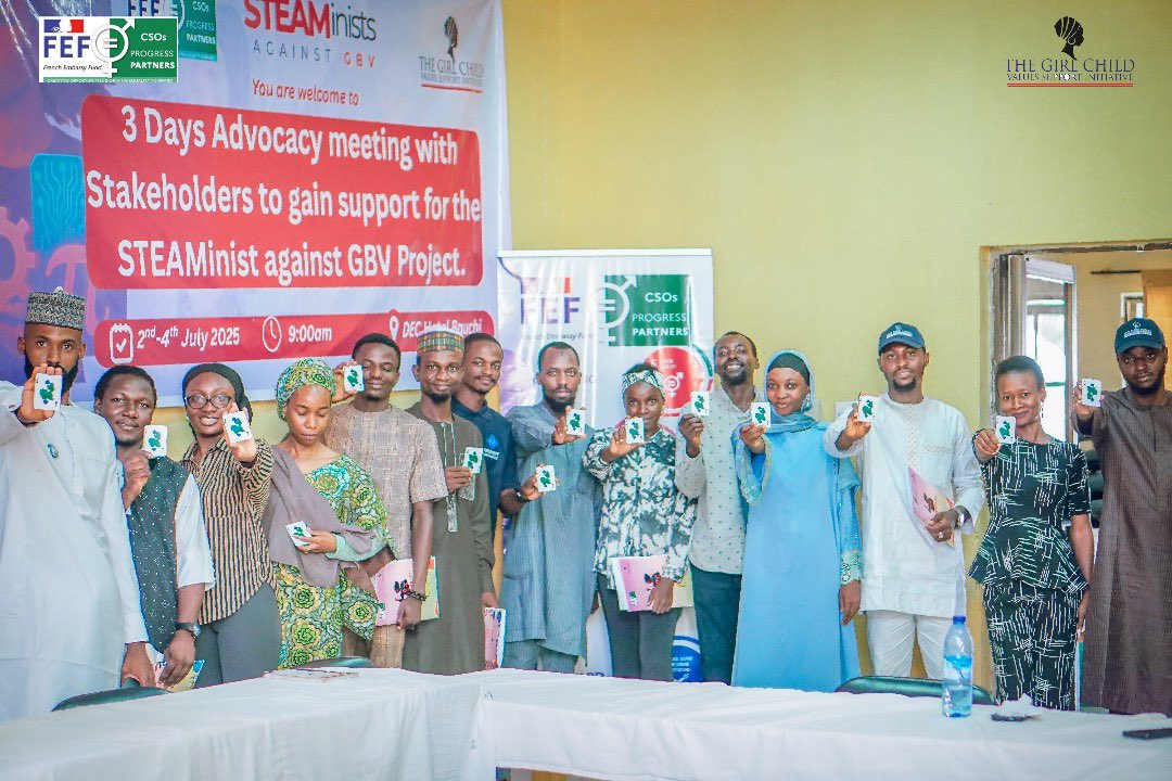 thegirlchildvsi's tweet photo. Our all-star team of facilitators—experts in mobile dev, 3D printing, digital storytelling, painting, drama &amp; more—are ready to deliver hands-on, inclusive learning for 100 girls in Bauchi!
#FEFOSC2025 #STEAMinistAgainstGBV #GirlChildVSI @franceinnigeria https://t.co/DYXeel4sNw