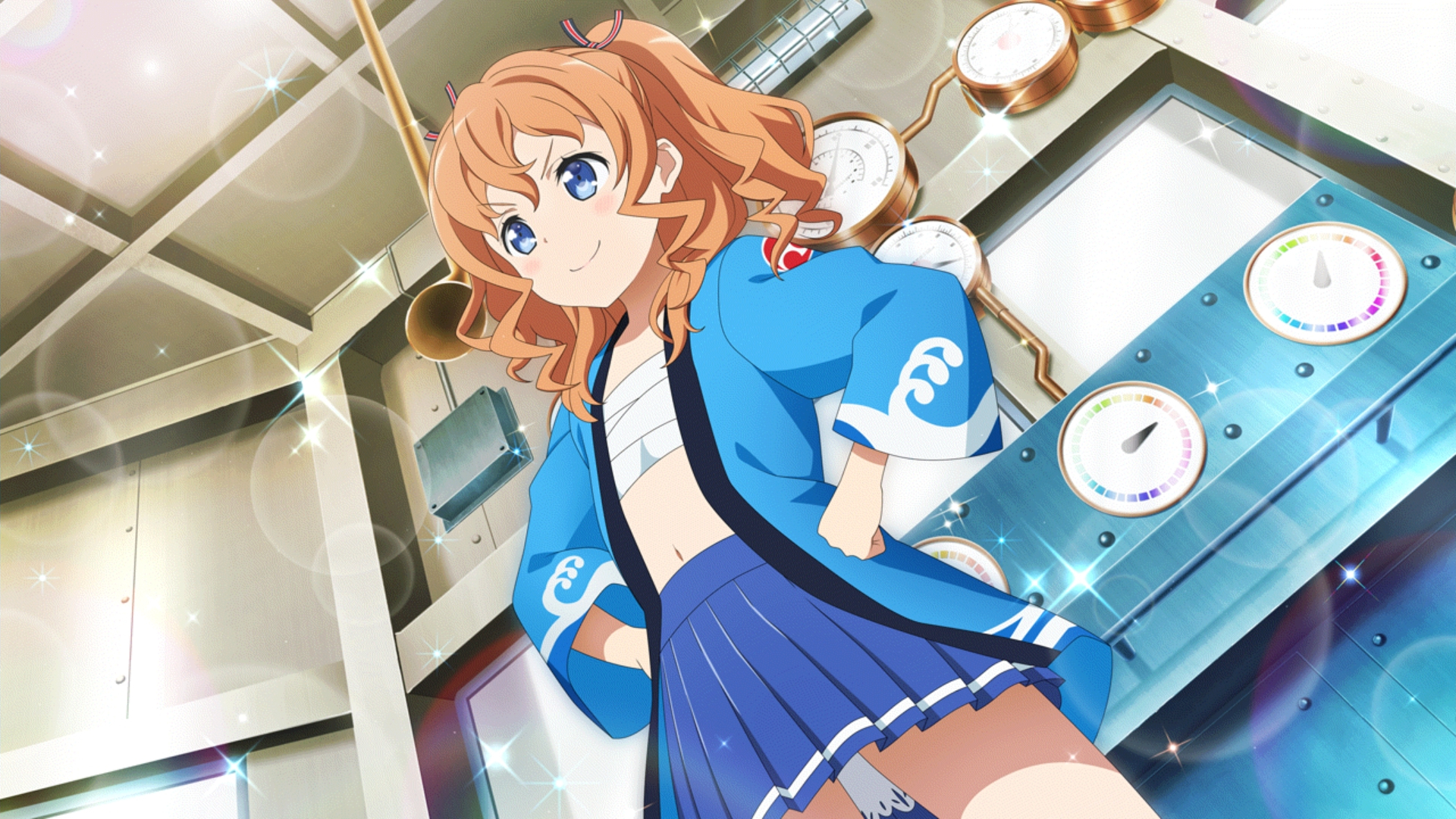 ハイスクール・フリート 柳原麻侖(文化祭ver) 特大タペストリー 劇場版 ハイスクール・フリート 特大タペストリー ヴィル