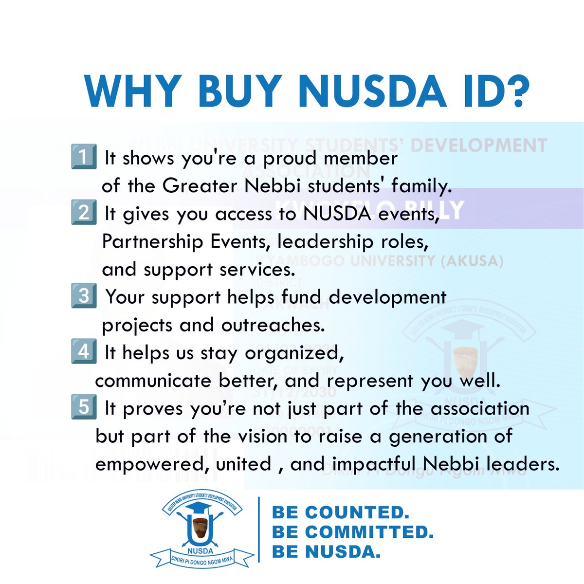 𝘽𝙚 𝘾𝙤𝙪𝙣𝙩𝙚𝙙 
𝘽𝙚 𝘾𝙤𝙢𝙢𝙞𝙩𝙩𝙚𝙙 
𝘽𝙚 𝙉𝙐𝙎𝘿𝘼 🩵

Register 👇
forms.gle/kAiNM1jQtg4AvU…