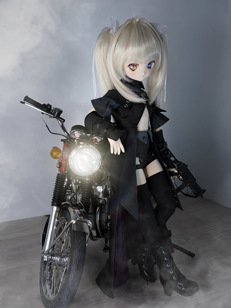 バイクひと休憩
#うちのこかわいい
