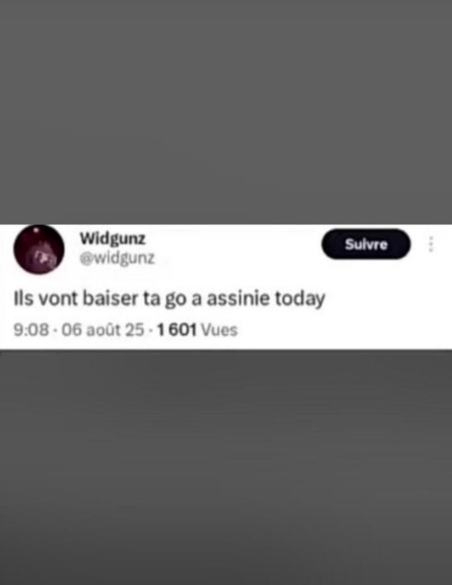 On dirait c’est tweet de 2020 😭😭😹😹😹 tchieee