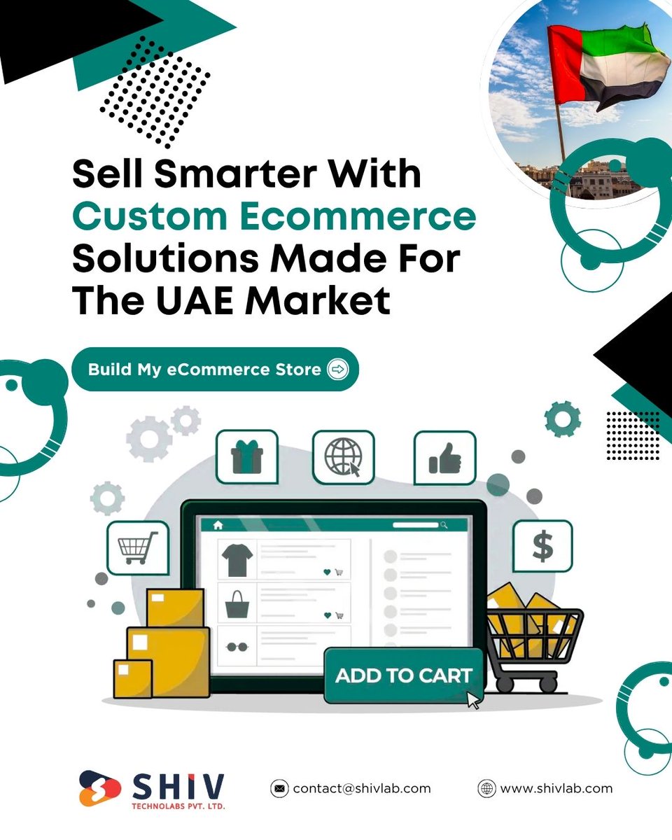 🚀 Selling online in UAE? Let your store do the heavy lifting.

<a href="/Shiv_Technolabs/">Shiv Technolabs</a> helps businesses build eCommerce platforms that load fast, convert better, and scale without limits.

📲 Start today: shorturl.at/aQwTe

#eCommerceExperts #DigitalStoreDubai #ShivTechnolabs