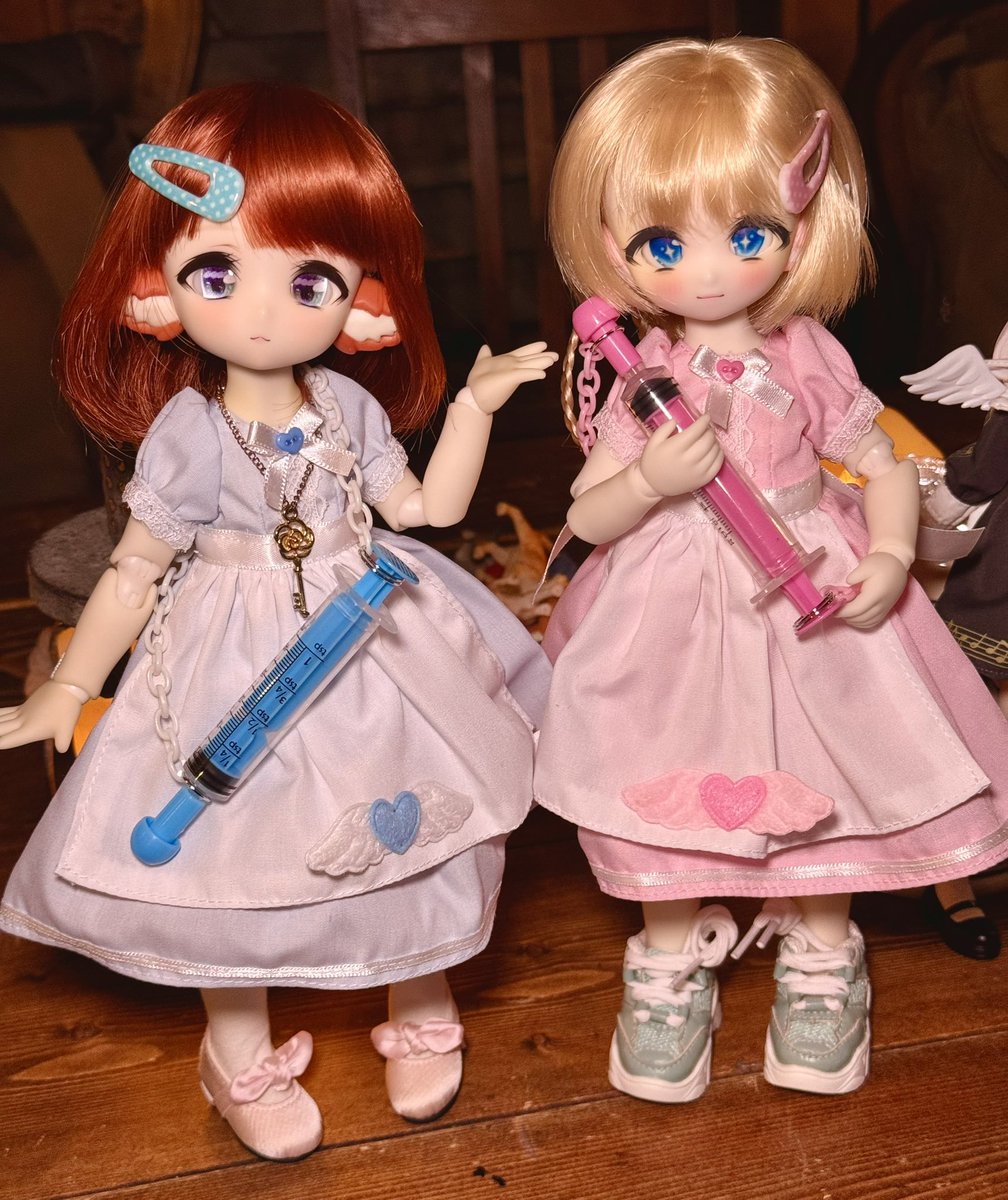 #東中野14 のマスターさんちの狐狐神ちゃんと、LOVESHOCKDROPさん(<a href="/Loveshockdrop2/">LOVESHOCKDROP</a> )のお洋服合わせ

とっても可愛い‼️