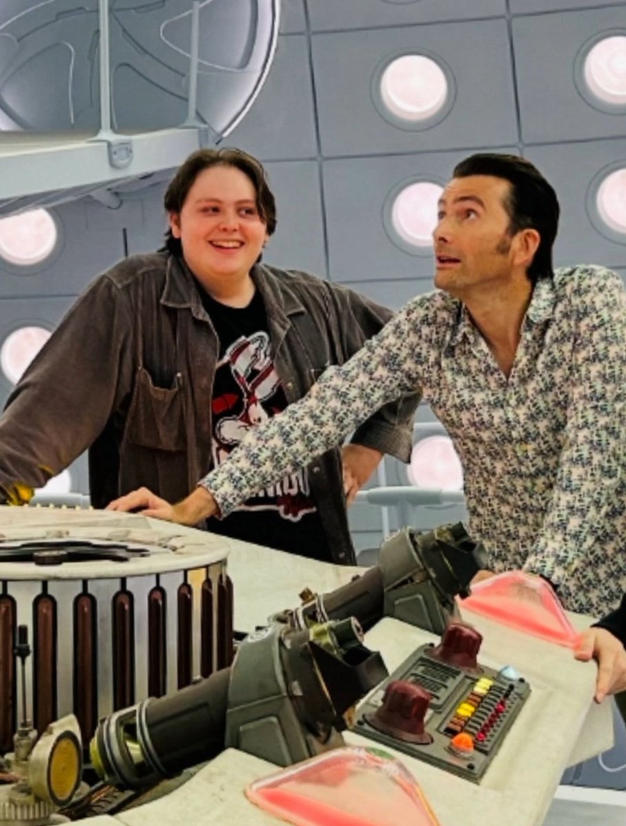 Nova foto de David e seu cunhado Joel Moffett 💓