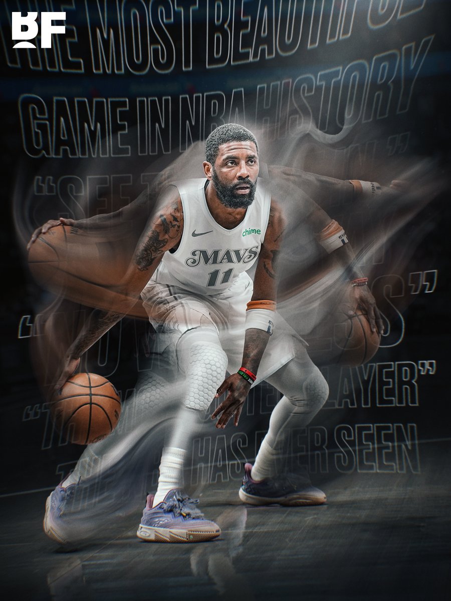 NBA stars giving Kyrie his flowers 💐

“He got the most beautiful game in NBA history.” - Damian Lillard

“He's the most gifted player the NBA has ever seen.” - LeBron James

“There’s no weakness or no holes in his game physically or mentally.” - Kevin Durant

“To me [Kyrie is]