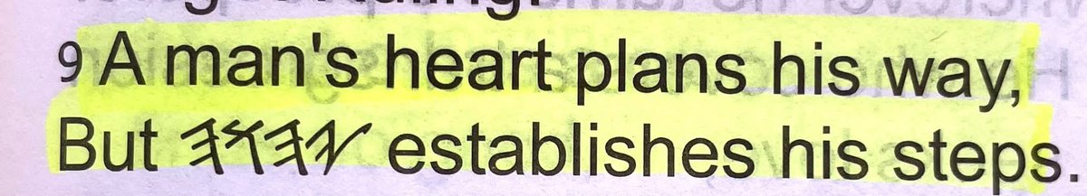 MyrkoSaint's tweet image. Proverbs 16:9