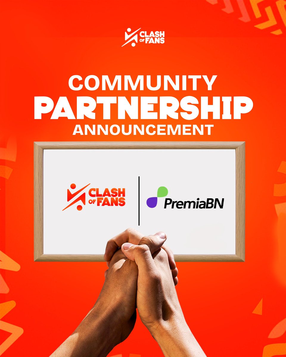 We’re thrilled to welcome PremiaBN on board as an official Community Partner for the Vidafan Clash of Fans happening on August 16th
Together, we’re building unforgettable experiences for fans and communities. 
Stay tuned-more excitement loading!
To register, click the link in bio