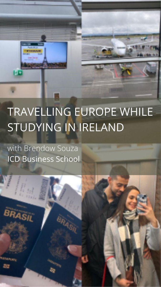 Student Ambassador Brendow Souza shares how studying in Ireland makes it easy to explore Europe. In his latest blog, he highlights an unforgettable trip to Paris with travel tips and student-friendly advice.

blog.educationinireland.com/travelling-eur…

Brendow is studying at ICD via <a href="/EduIreland/">Education in Ireland</a>